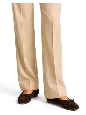 Polo Ralph Lauren Suede Pony Ballet Flats with Bow